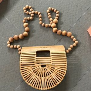 Cult Gaia Gaia’s Ark Bamboo Handbag Small Authentic